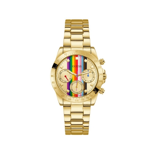 Rainbow Dial All Gold Women's Watch GW0433L1