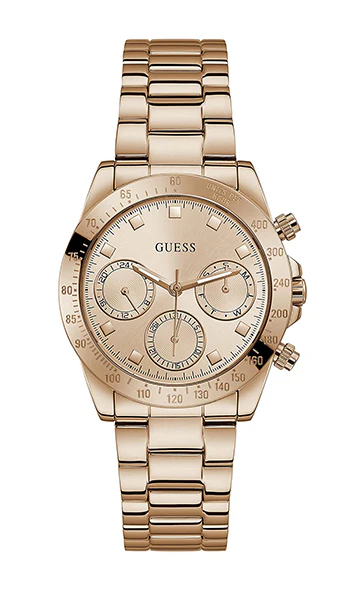 Rose gold Round Dial Multi-function Women Watch - GW0314L3
