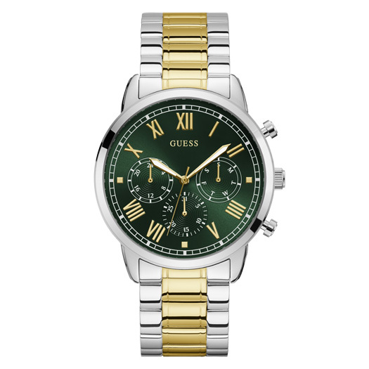 Green Dial Two-Tone Multifunction Watch GW0066G2