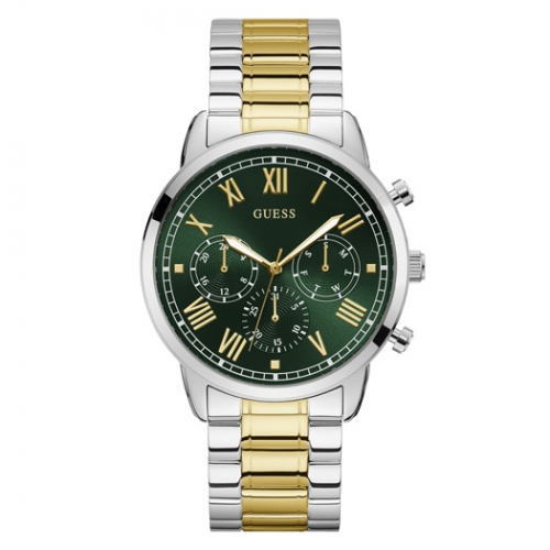 Green Dial Two-Tone Multifunction Watch GW0066G2