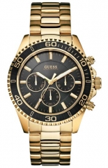 Black Dial Gold Men's Men's Watch W0170G2