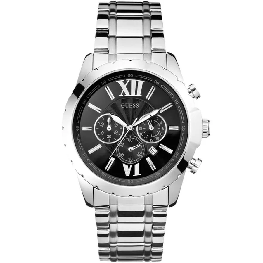 Silver Chronograph Men's Watch W0193G2