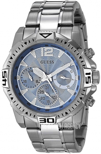 Silver Blue Dial Men's Watch GW0056G2
