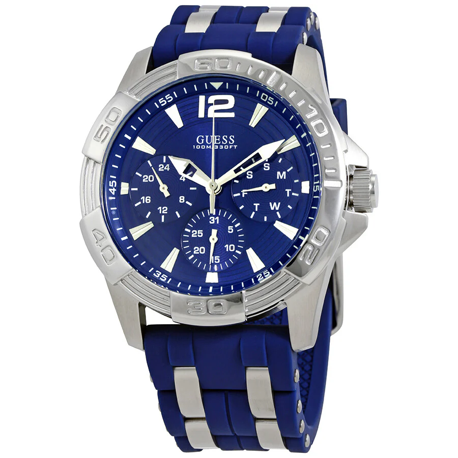 Blue Dial Men's Chronograph Watch W0366G2
