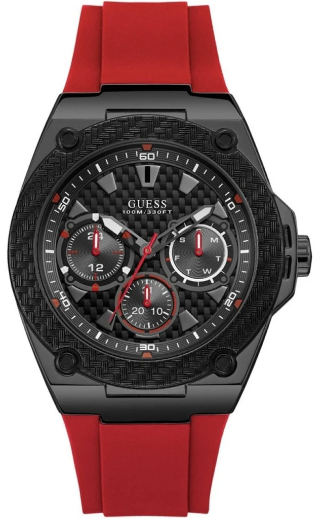 W1049G6 Legacy Black Dial Red Band 45mm Men's Watch for sale online
