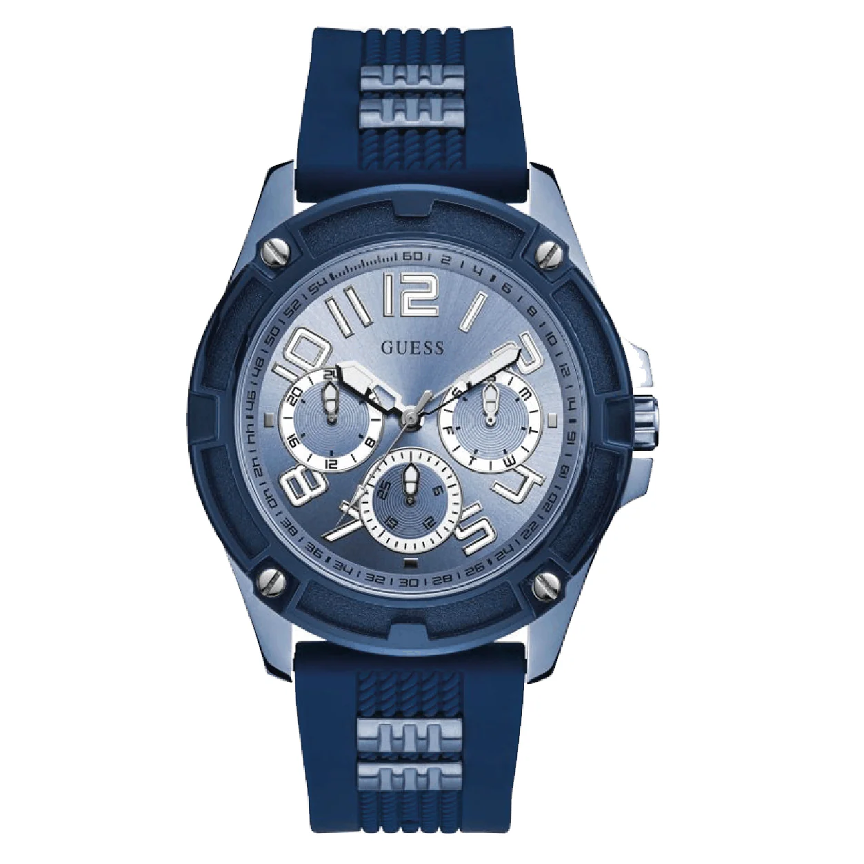 Delta Blue Silicone Men's Watch GW0051G4