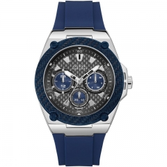 Blue Dial Blue Silicone Analog Men's Quartz Watch W1049G1G1