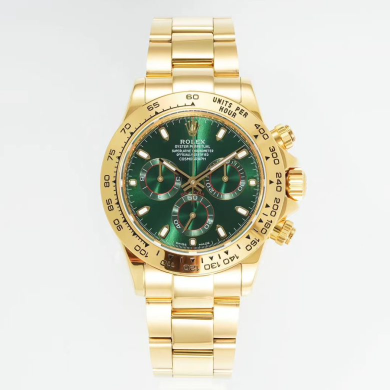 Rolex daytona px 4130 18k gold
