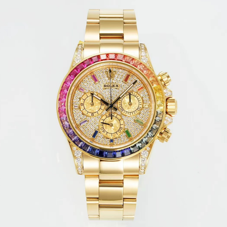 Rolex daytona px 4130 18k gold