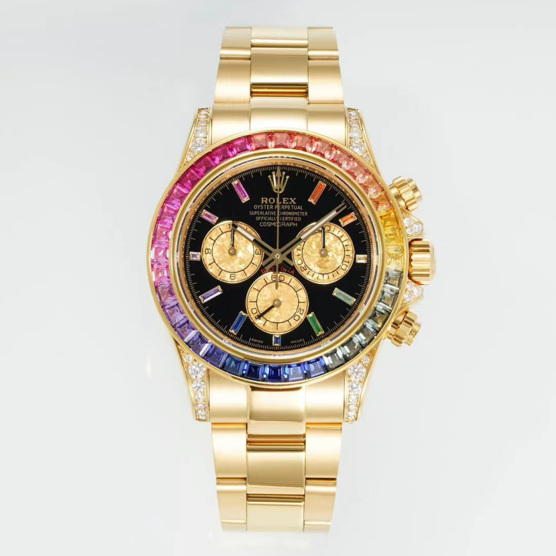 Rolex daytona px 4130 18k gold