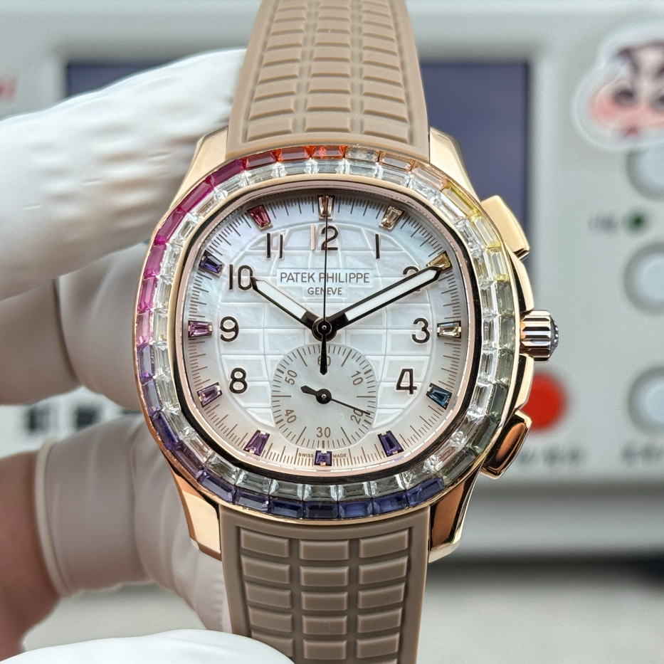 Patek philippe Aquanaut nluce 7968 cg28-520 pp 39.9mm
