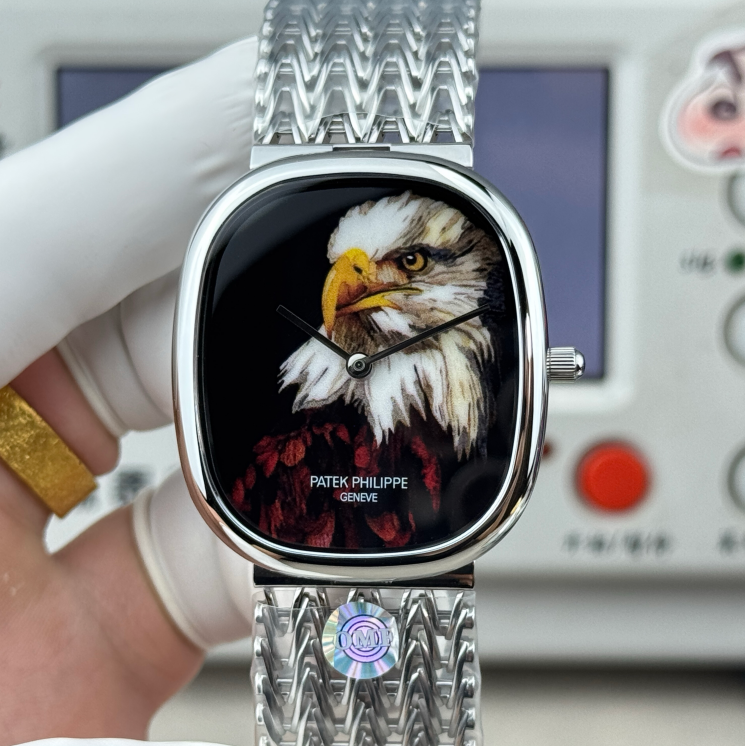 Patek philippe golden eillipse 5738/51g-001 9015