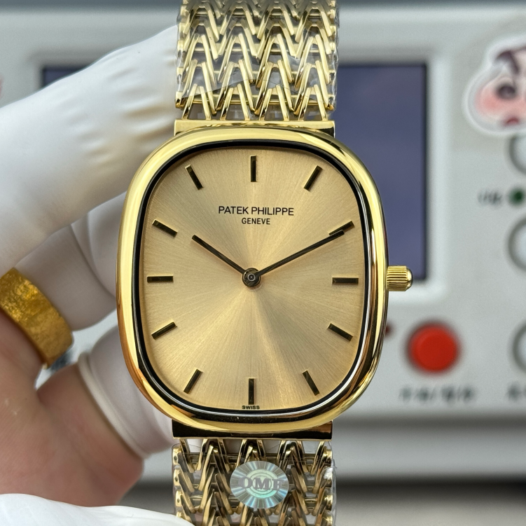 Patek philippe golden eillipse 5738/51g-001 9015