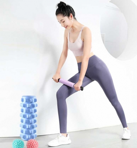 Foam shaft muscle relaxer Yoga column roller