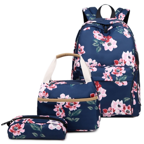 KAXIDY Ensemble de sac à dos pour femmes, filles, sacs à dos d&#39;école, sac à dos pour ordinateur portable, sacs de voyage décontractés