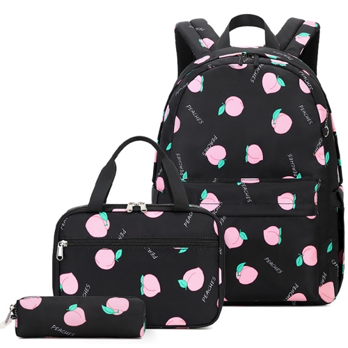 KAXIDY Fashion Print School Backpack Set Lightweight School Bags College Bookbag