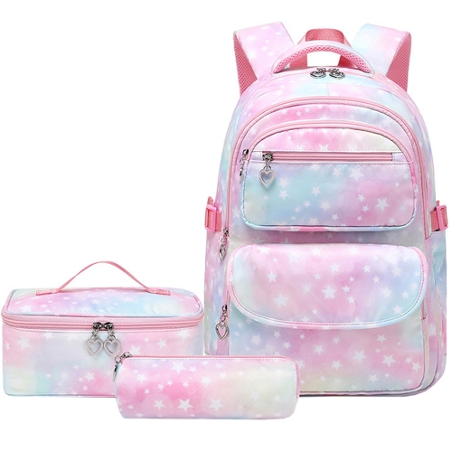 KAXIDY Multifunktionsrucksack Schulrucksack-Set, 3-in-1-Schultasche, College-Reiserucksack, lässige Tagesrucksäcke