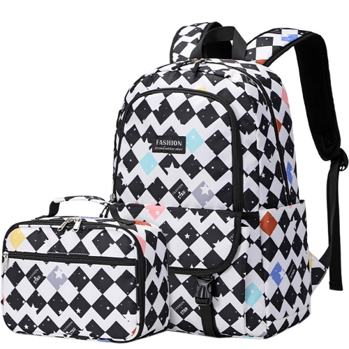 KAXIDY Mochila escolar, conjunto de mochila 3 en 1, mochila de viaje con mochila universitaria