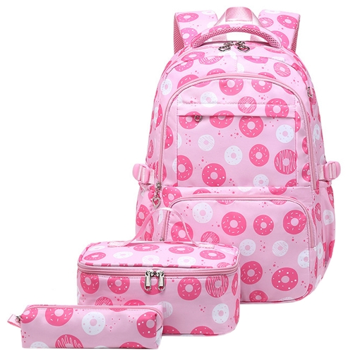 KAXIDY Rucksack-Set, Laptop-Rucksack, Lehrer-Arbeitsrucksack mit Lunchtasche, lässige Rucksäcke für Damen und Mädchen