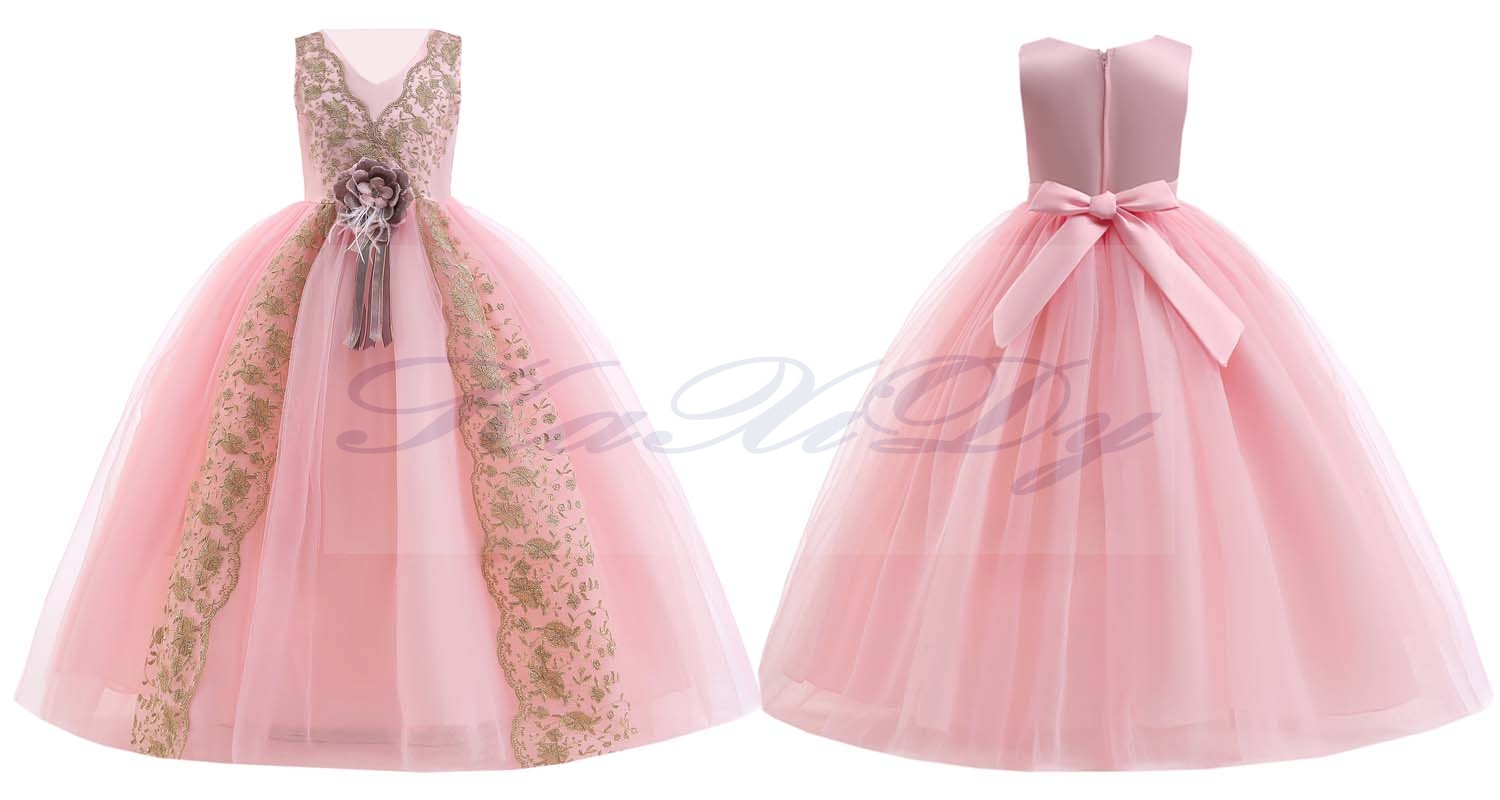 vestidos largos para niñas