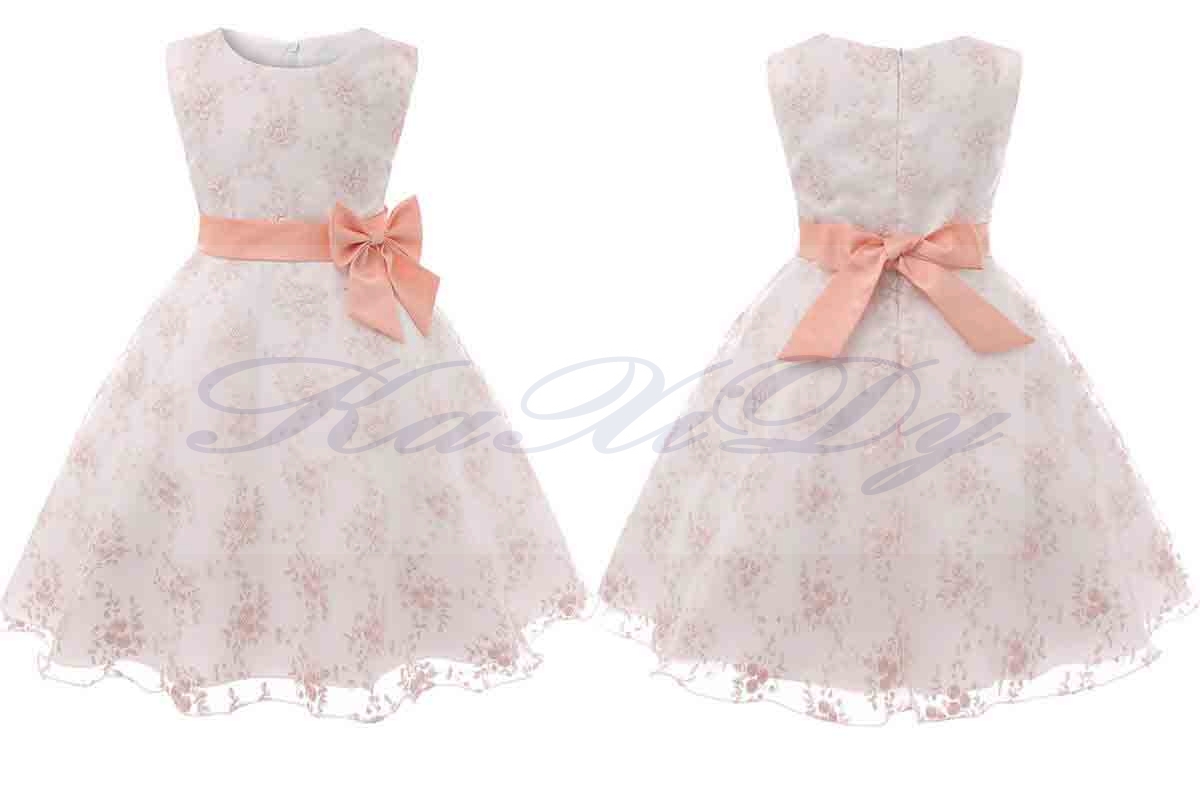 vestidos de menina de flor