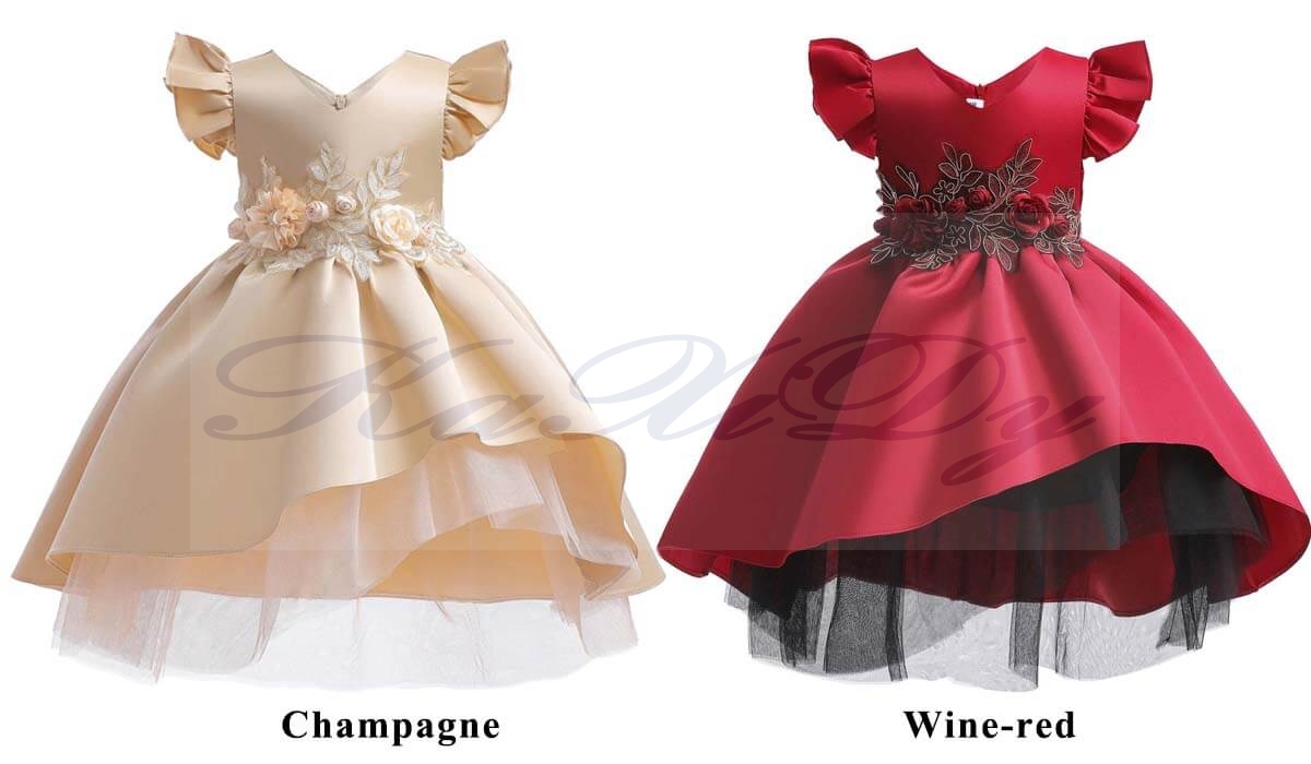 Vestidos florales para niñas