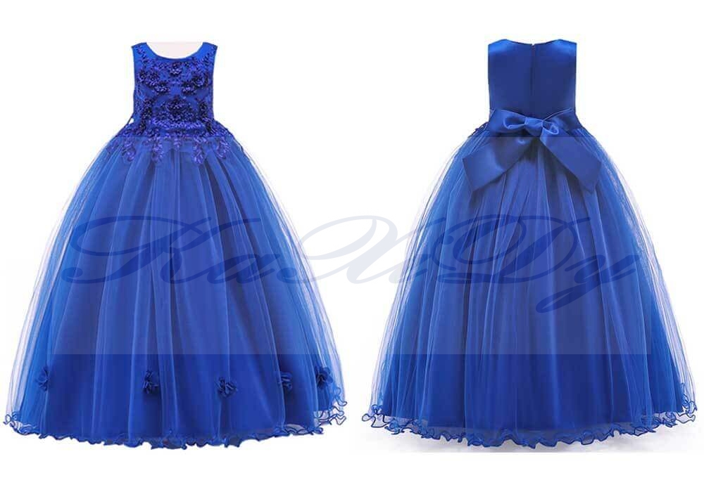 Vestido maxi para meninas