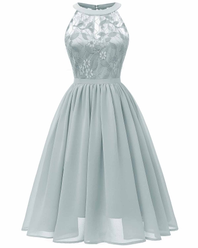 KAXIDY Elegante Damenkleider Abendkleid Partykleid Brautjungfernkleid