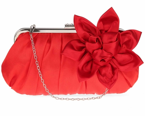 KAXIDY Sacs de soirée femmes élégant satin mariée pochette mariage