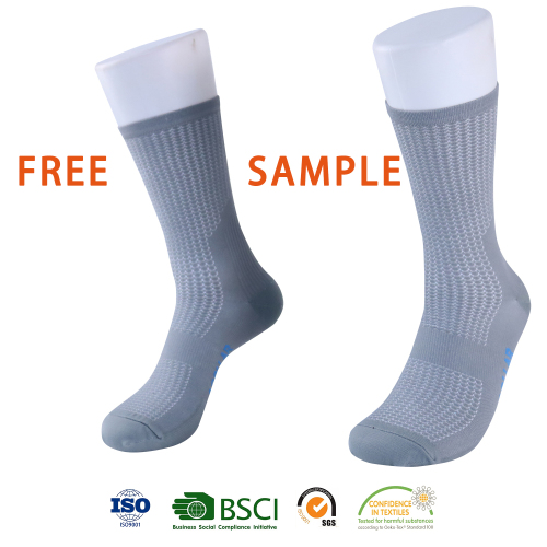 Bike socks high quality free design logo sporting casual nylon Sweat-Absorbent men cycling Logo socks