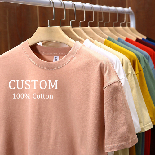 High Quality Digital printing 100% cotton Custom LOGO design Blank Custom Screen printing Men T Shirt