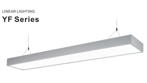 YF 2.35M Ceiling LED Linear Pendant Light High Brightness Excellent Design 36W To 72W