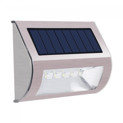 Solar Garden Light Stainless Steel Wall Light