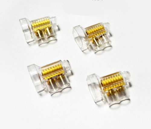 SAA standard Double Screw clear Insulated Wire power Connector