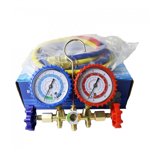 Refrigeration manifold gauge