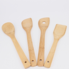 Totally Bamboo Cooking Utensil Set, Solid Bamboo cooking tools,