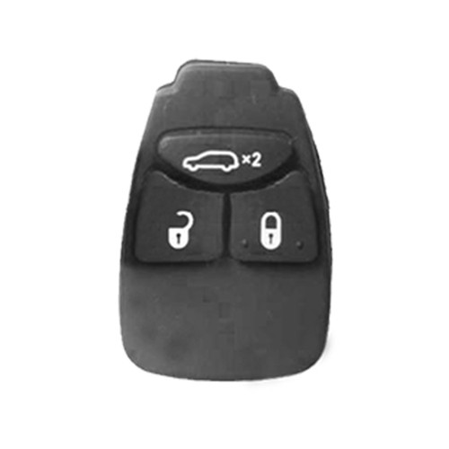 3 Button Remote Rubber Pad Without Panic For C-hrysler