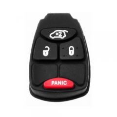 3+1 Button Remote Rubber Pad For C-hrysler