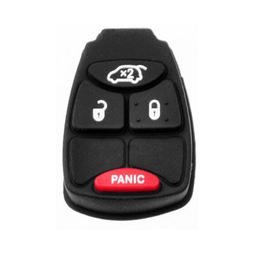 3+1 Button Remote Rubber Pad For C-hrysler