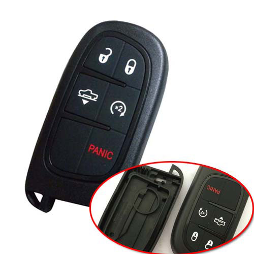 New Smart Card Shell 5 buton For C-hrysler