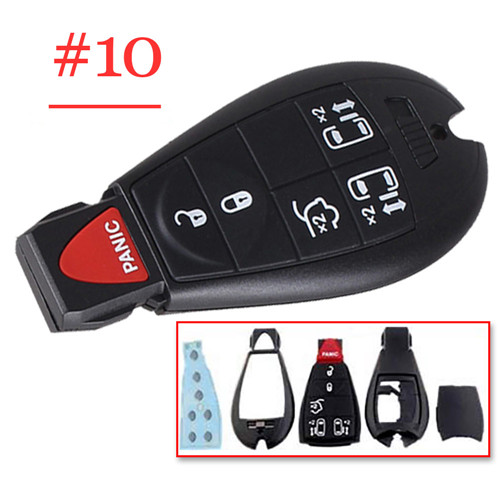 keyless remote Shell for C-hrysler #11