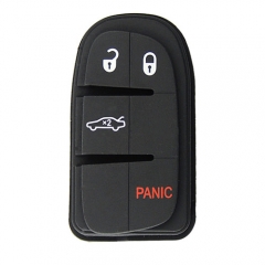 3+1 Button remote Rubber pad for C-hrysler