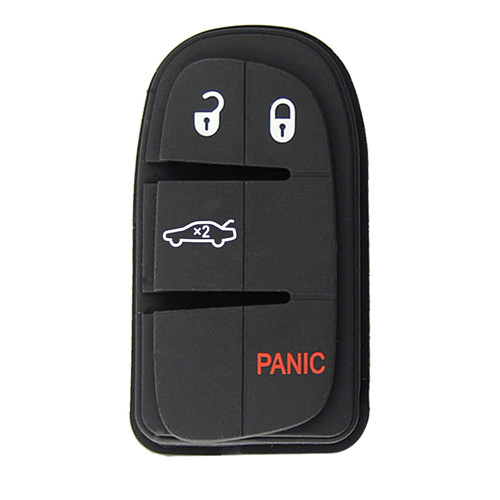 3+1 Button remote Rubber pad for C-hrysler