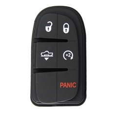 4+1 Button remote Rubber pad for C-hrysler