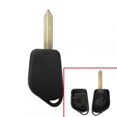 C-itroen 2 Button Remote Key Shell With SX9 Blade W/O Logo