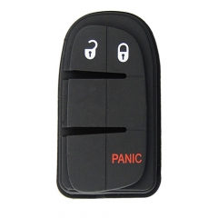 2+1 Button remote Rubber pad for C-hrysler