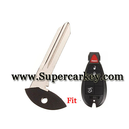 Emergency key blade for C-hrysler