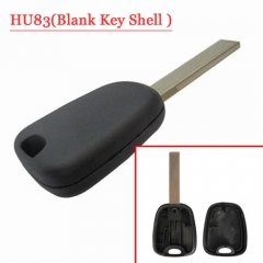 Transponder Key Blank With HU83 Blade Without Logo For C-itroen