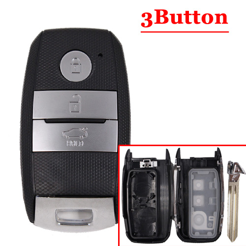 3 Button Smart Card Shell For Kia