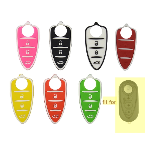 3 Button Rubber Pad For Alfa Romeo Flip Key